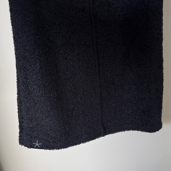 Barefoot Dreams Black CozyChic Lite Wide Leg Seamed Pants Medium 8/10 NWT - Picture 3 of 7